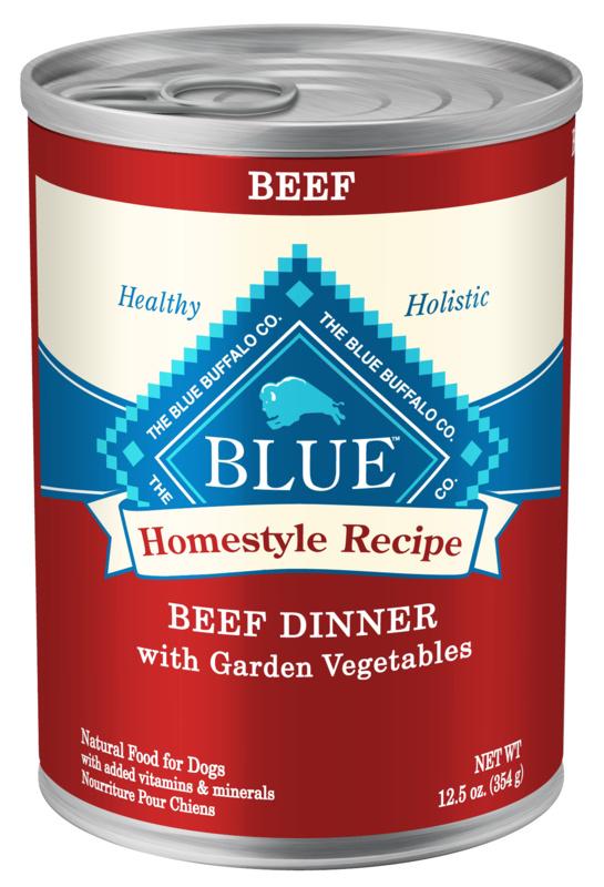 Blue Buffalo Homestyle Beef Dinner with Garden Vegetables Sweet