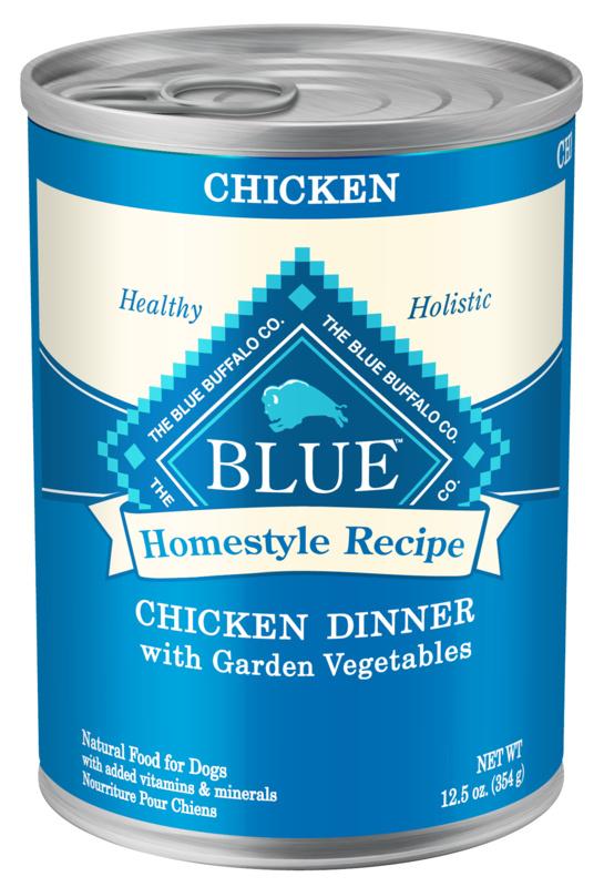 Blue Buffalo Homestyle Recipe Chicken Dinner with Garden