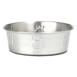 2-Cup Pet Bowl, Stainless Steel, Non-Skid