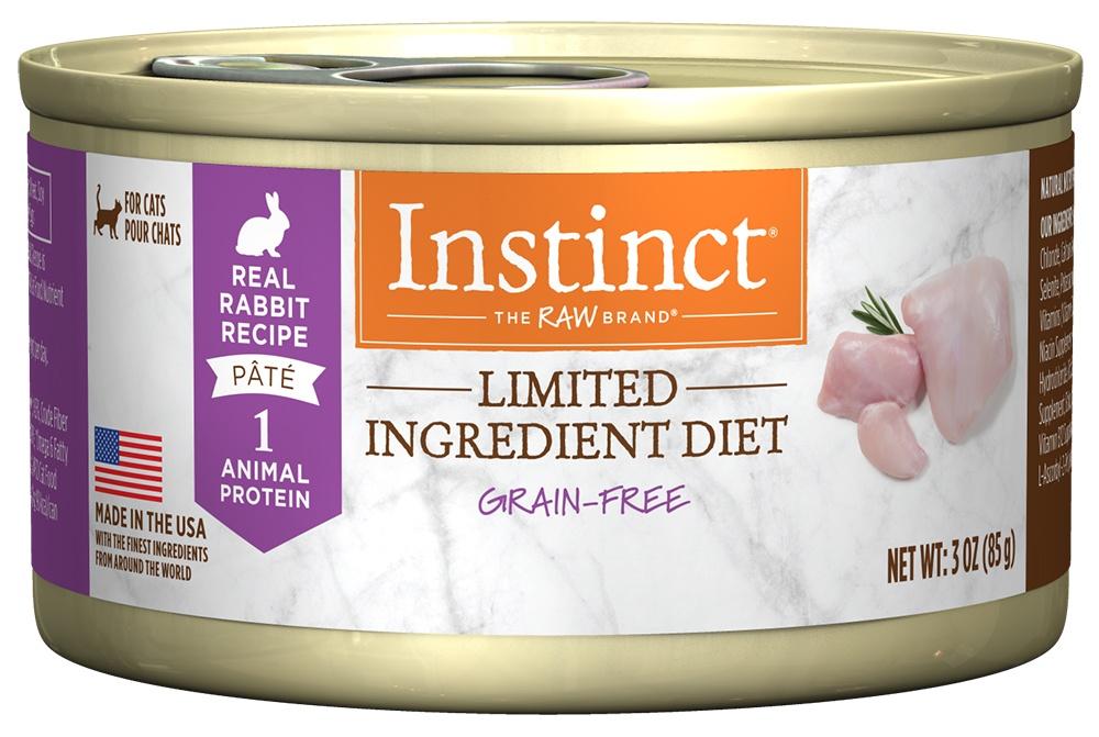 Nature's variety instinct shops rabbit cat food