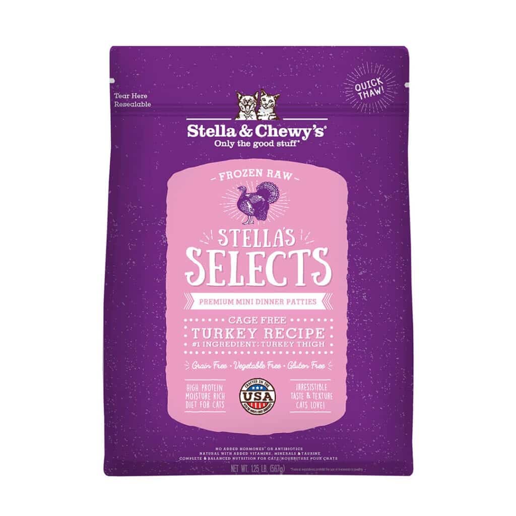 Stella & Chewy's Stella's Selects Cage-Free Turkey Frozen Raw Cat