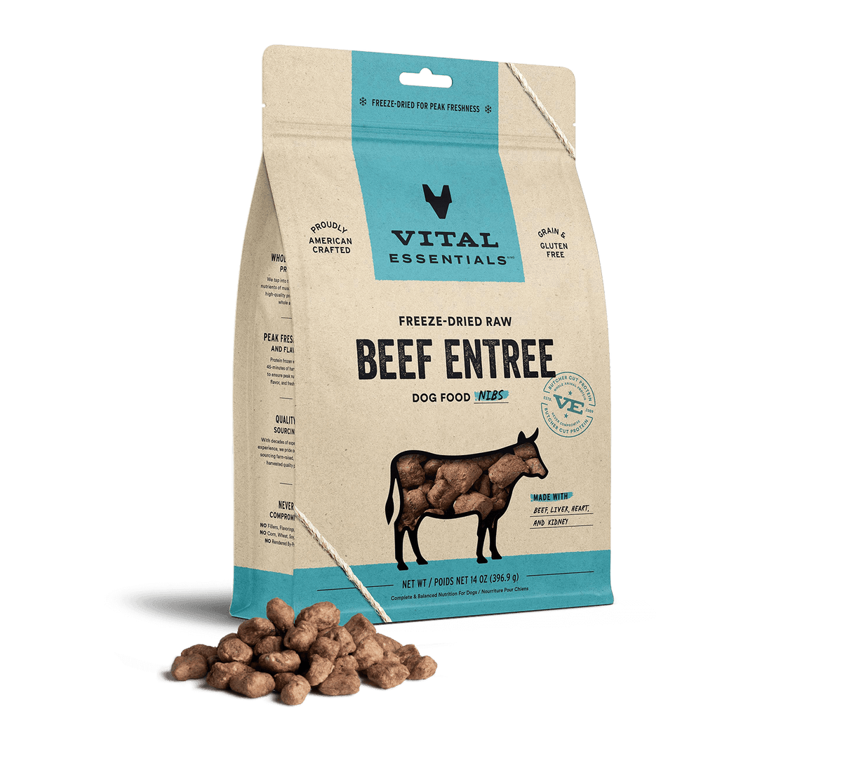 Peak raw shop bites dog food