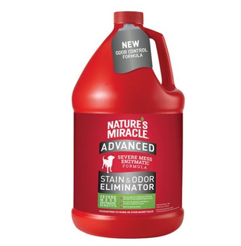 Nature's miracle advanced dog stain & odor remover best sale