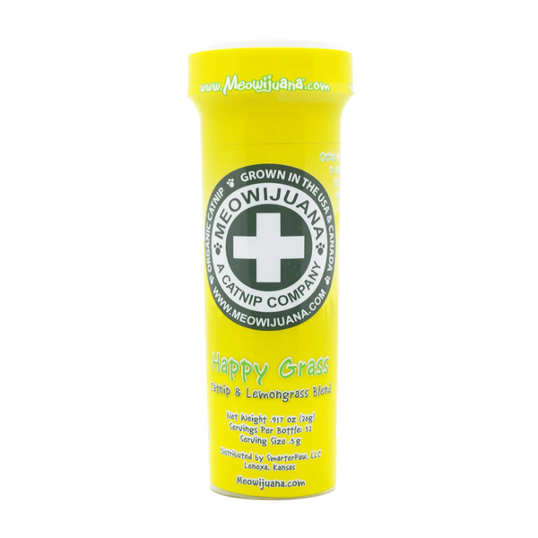 Meowijuana Happy Grass - Catnip & Lemongrass Blend - Brookline, MA