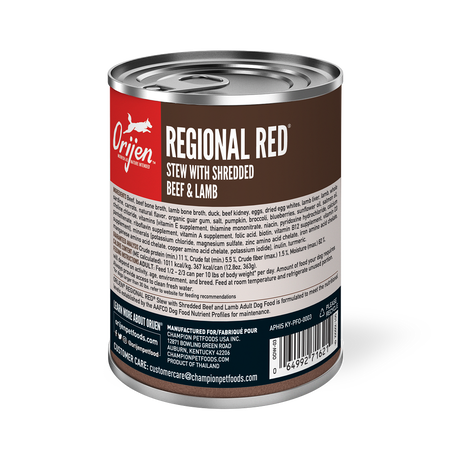 ORIJEN® Regional Red Stew Wet Dog Food (12.8 Oz Single)