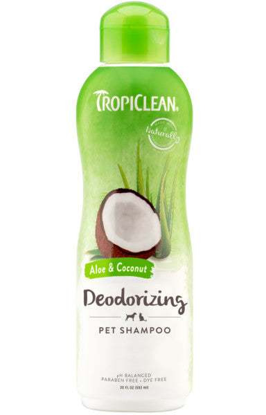 TropiClean Aloe & Coconut Deodorizing Shampoo for Pets - Brookline, MA