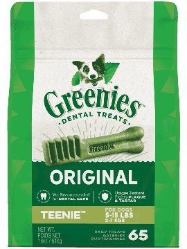 Little greenies dog clearance treats