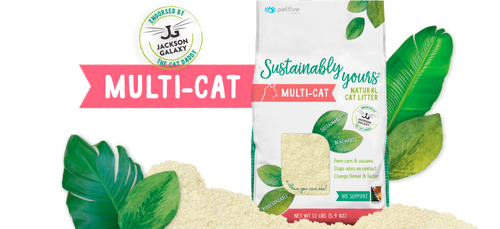 Sustainably Yours Multi-Cat Natural Cat Litter