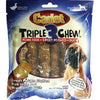 Cadet Pork Hide Triple Chew 6 Pack