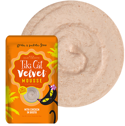 Tiki Cat® Velvet Mousse™ Chicken in Broth